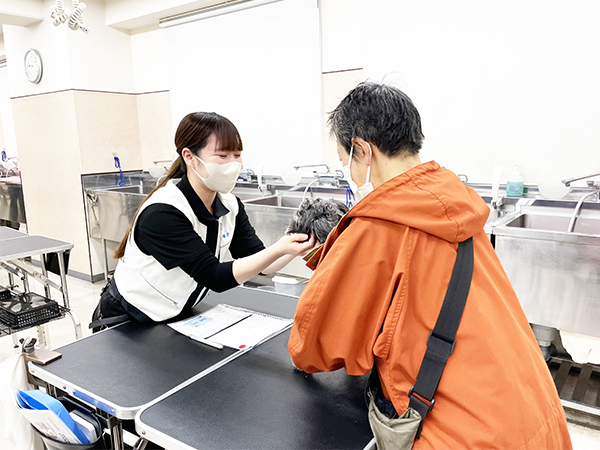 お客様をお迎えの準備！
